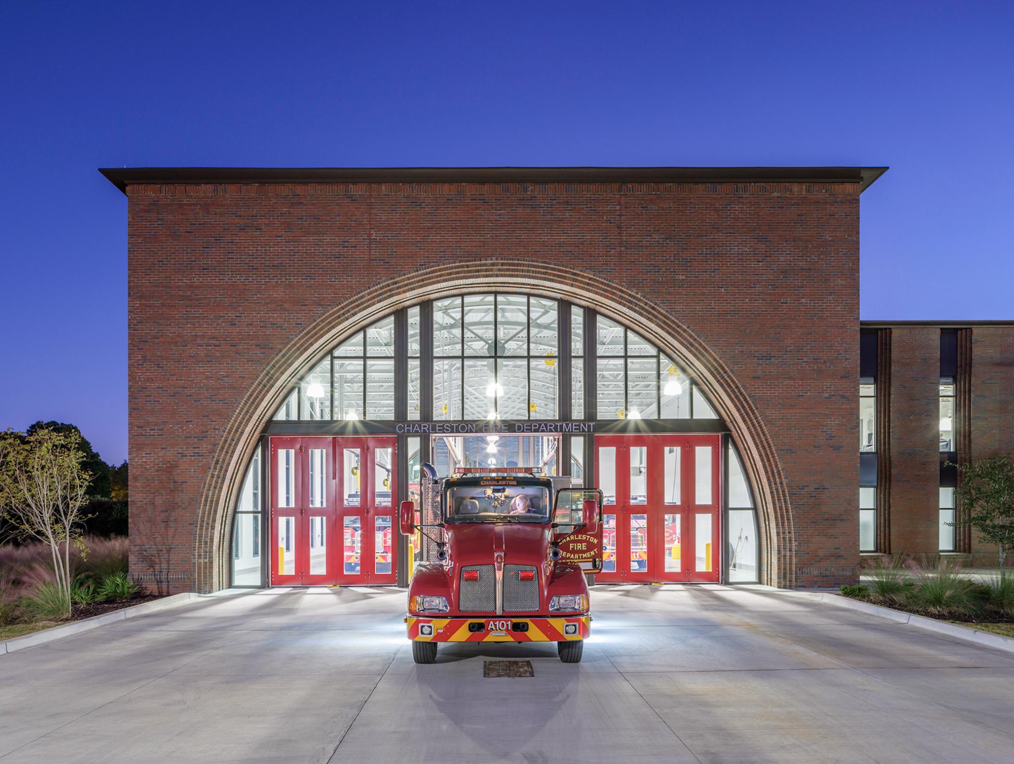 Charleston Fire Department Station outdoor building